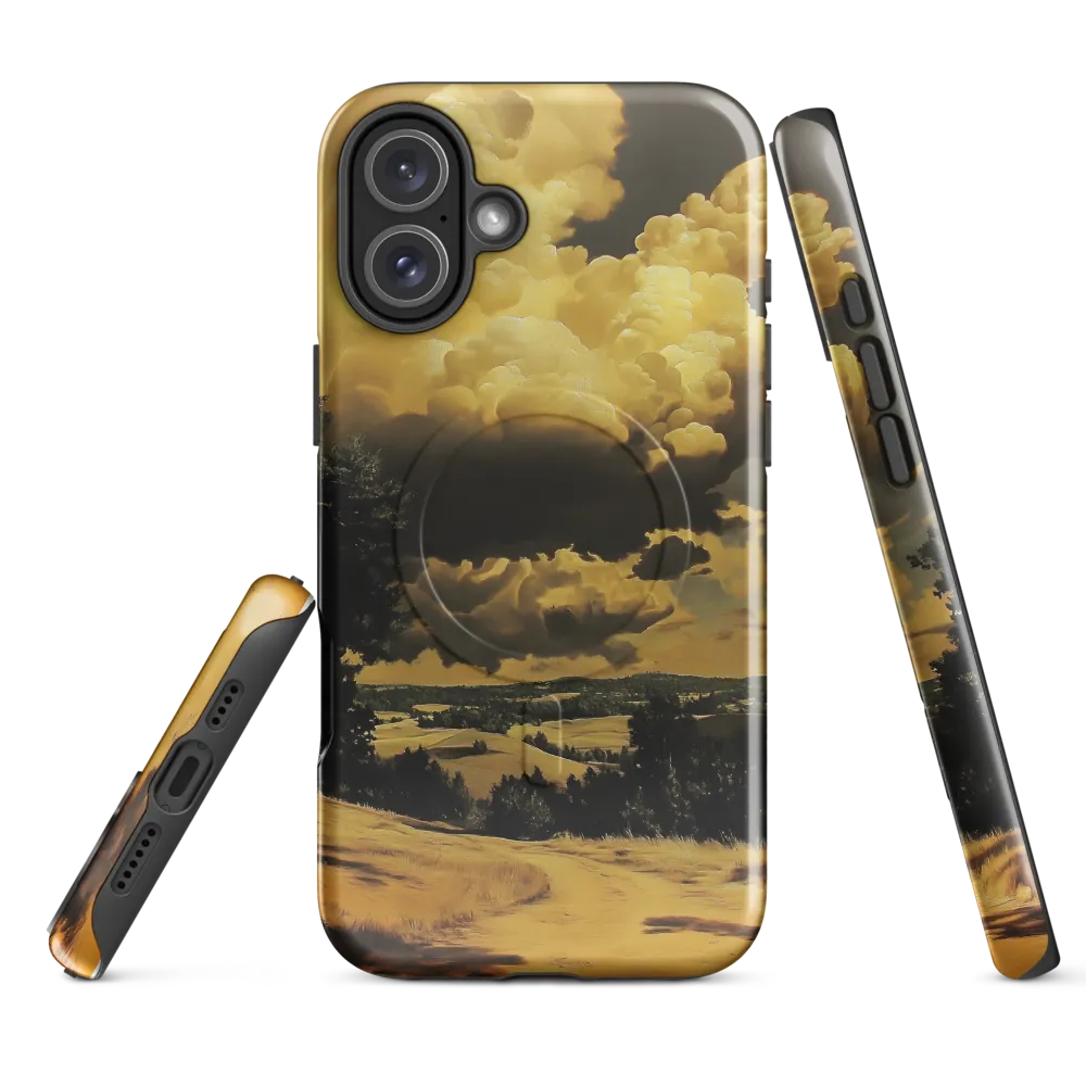 Golden Serenity in the Landscape