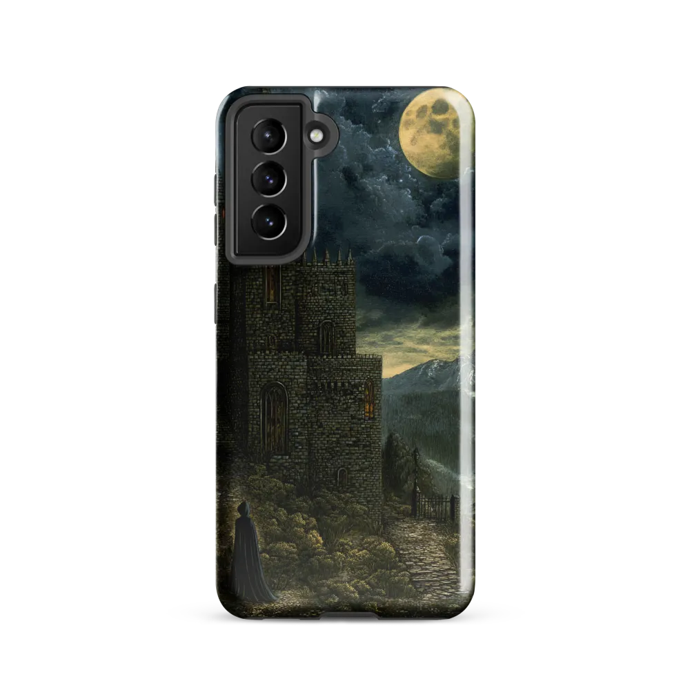 Whispers of the Moonlit Castle | Phone Case |  S21 | Tough Case | Glossy