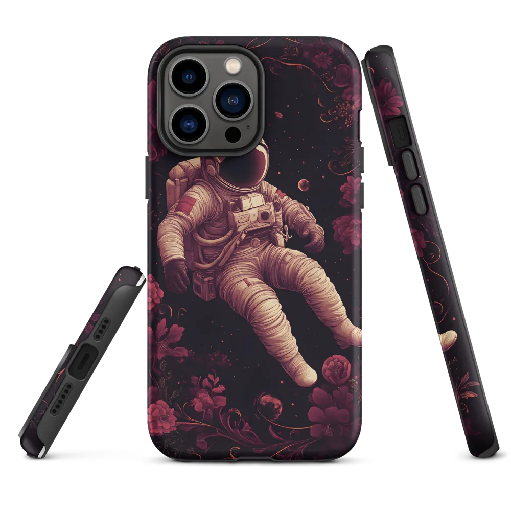Cosmic Bloom: An Astronaut's Journey