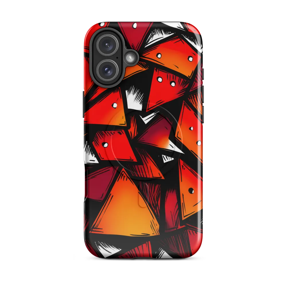 Dynamic Geometry of Red and Orange