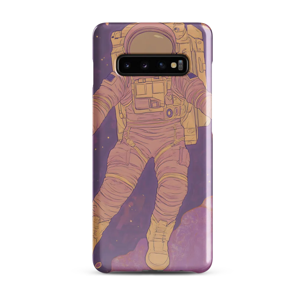 Floating Through the Cosmos | Phone Case |  S10 Plus | Snap Case | Glossy