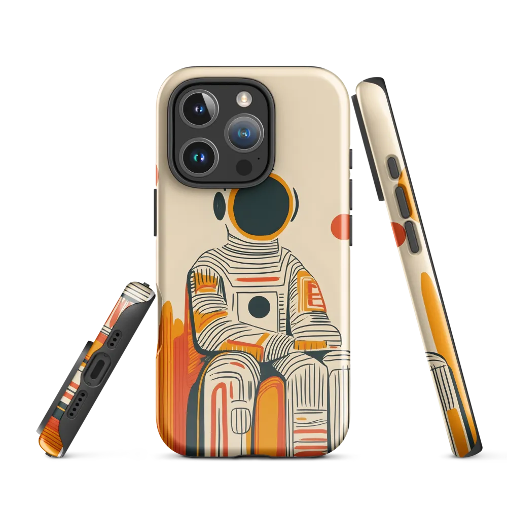 Contemplation of the Stars | Phone Case |  16 Pro | Tough Case | Glossy