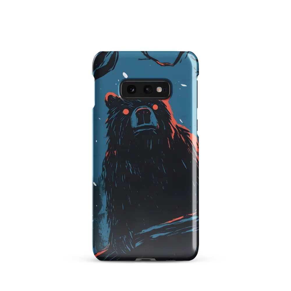 Eerie Majesty: A Bear in the Night
