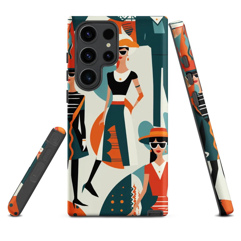 Chic Figures in Pop Art