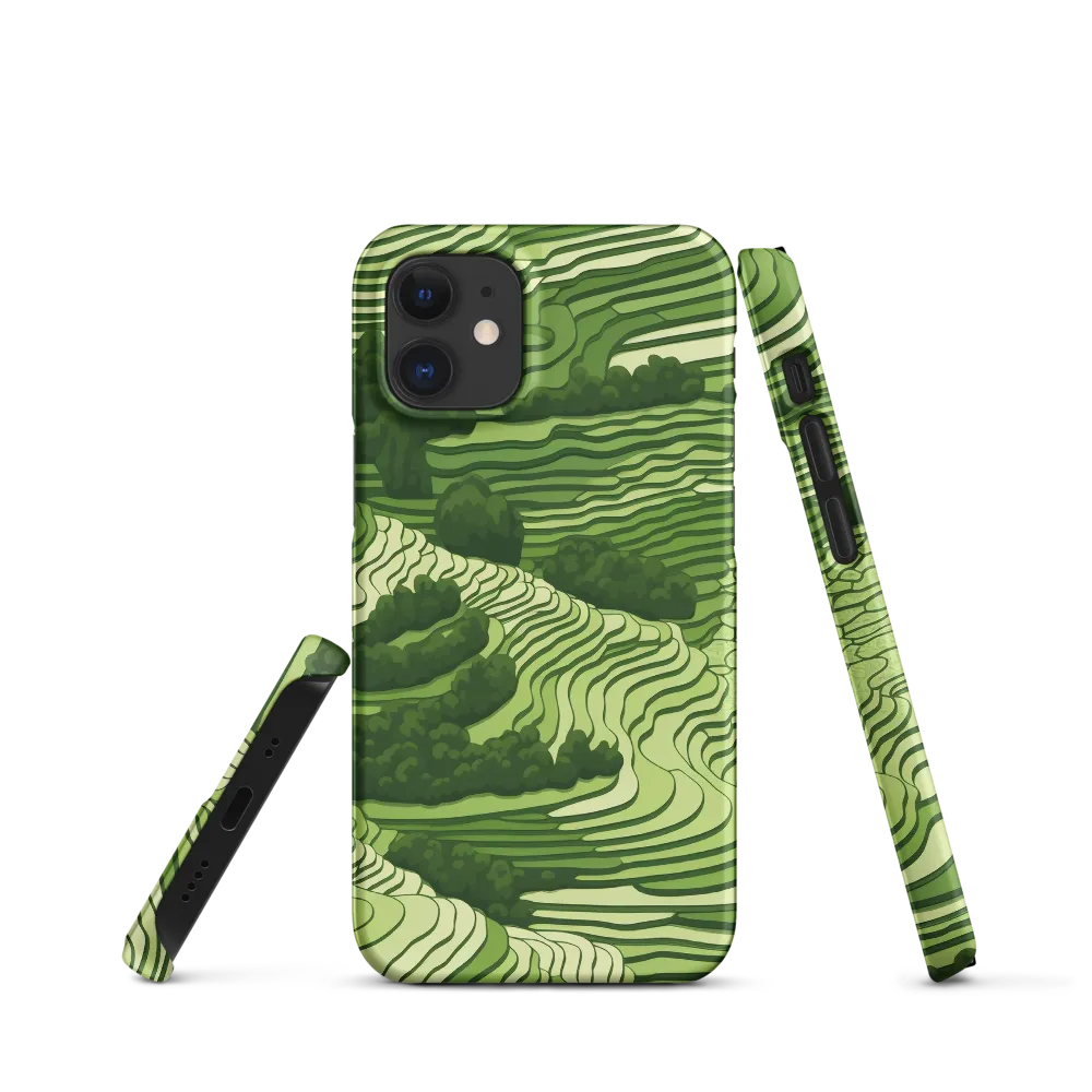 Waves of Green: An Abstract Landscape