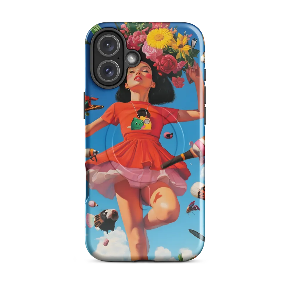 Joyful Whimsy | Phone Case |  16 Plus | MagSafe® Tough Case | Glossy