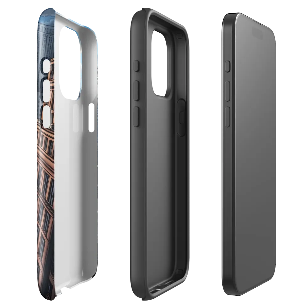 Skyline Symphony: A City in Motion | Phone Case |  15 Pro Max | Tough Case | Glossy