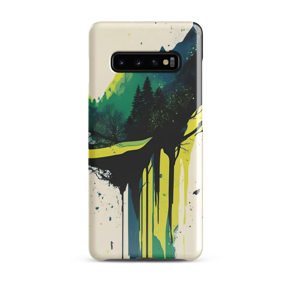 Majestic Serenity: A Digital Landscape | Phone Case |  S10 Plus | Snap Case | Glossy