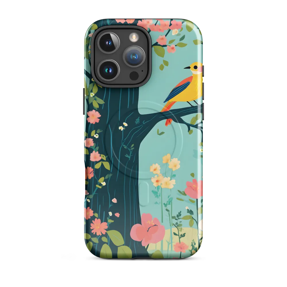 Harmony in Bloom | Phone Case |  16 Pro Max | MagSafe® Tough Case | Glossy
