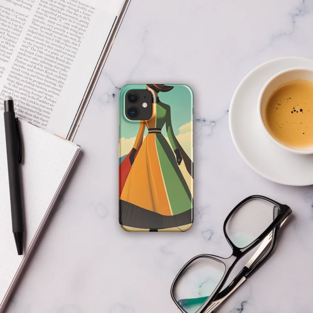 Elegance in Color | Phone Case |  12 Mini | Snap Case | Glossy