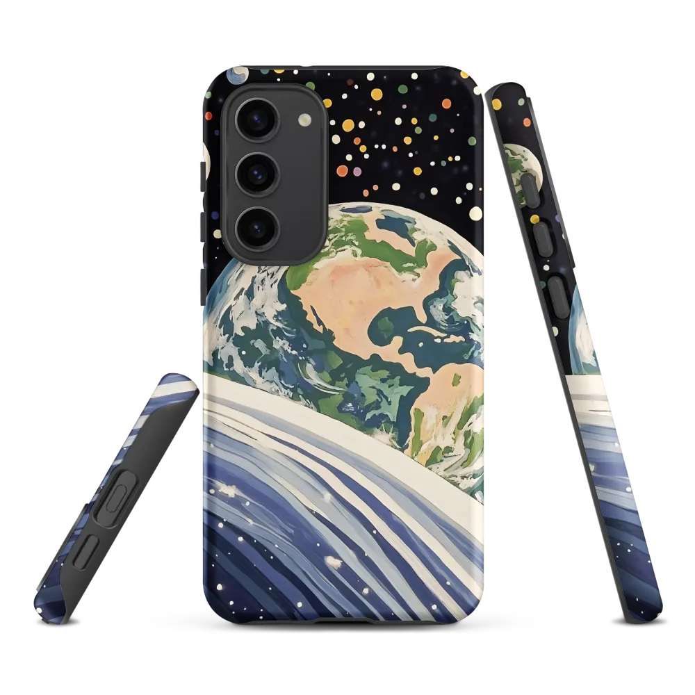 Celestial View: A Surreal Journey Through Space