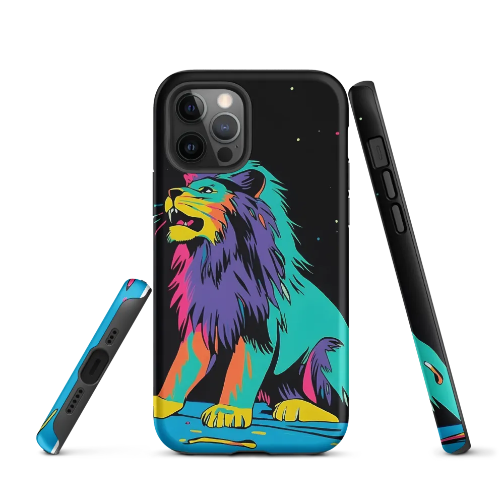 Roaring Colors: The Neon Lion