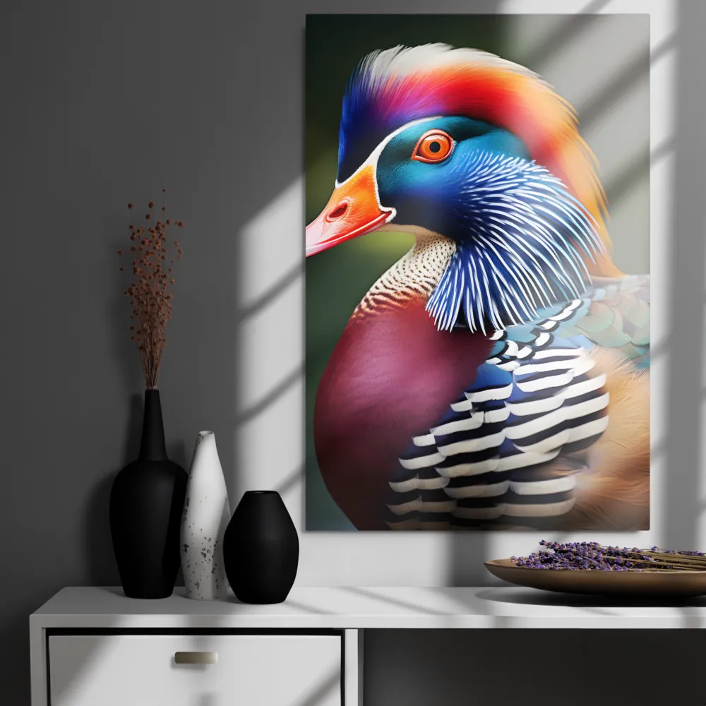 The Majestic Mandarin | Metal Print | 24″×36″