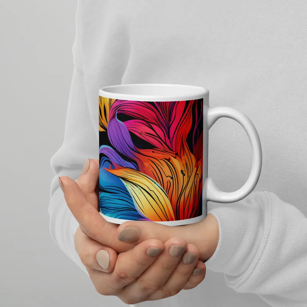 Floral Symphony | Mugs | Multiple Sizes & Colors