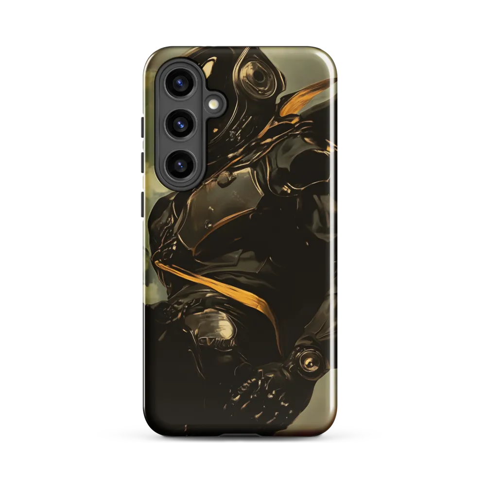 Ethereal Explorer: The Enigmatic Astronaut | Phone Case |  S24 Plus | Tough Case | Glossy
