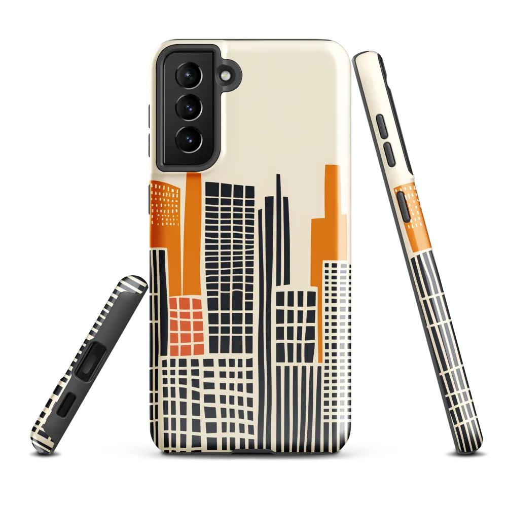 Urban Rhythms: A Graphic Cityscape