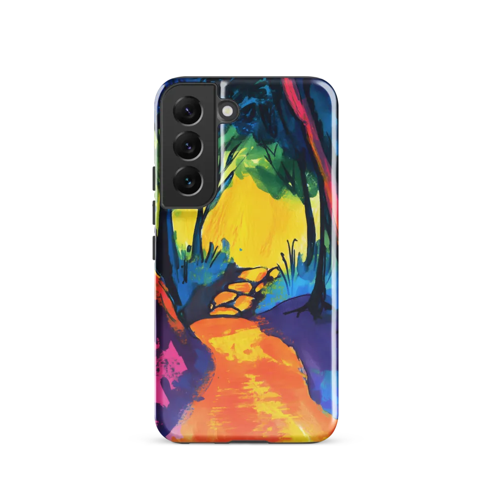 Path Through a Vibrant Forest