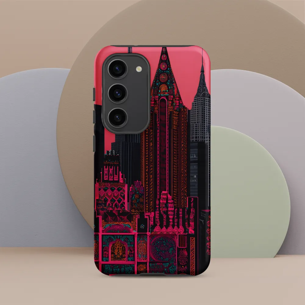 Urban Vibrance: A Digital Exploration of Skyscrapers