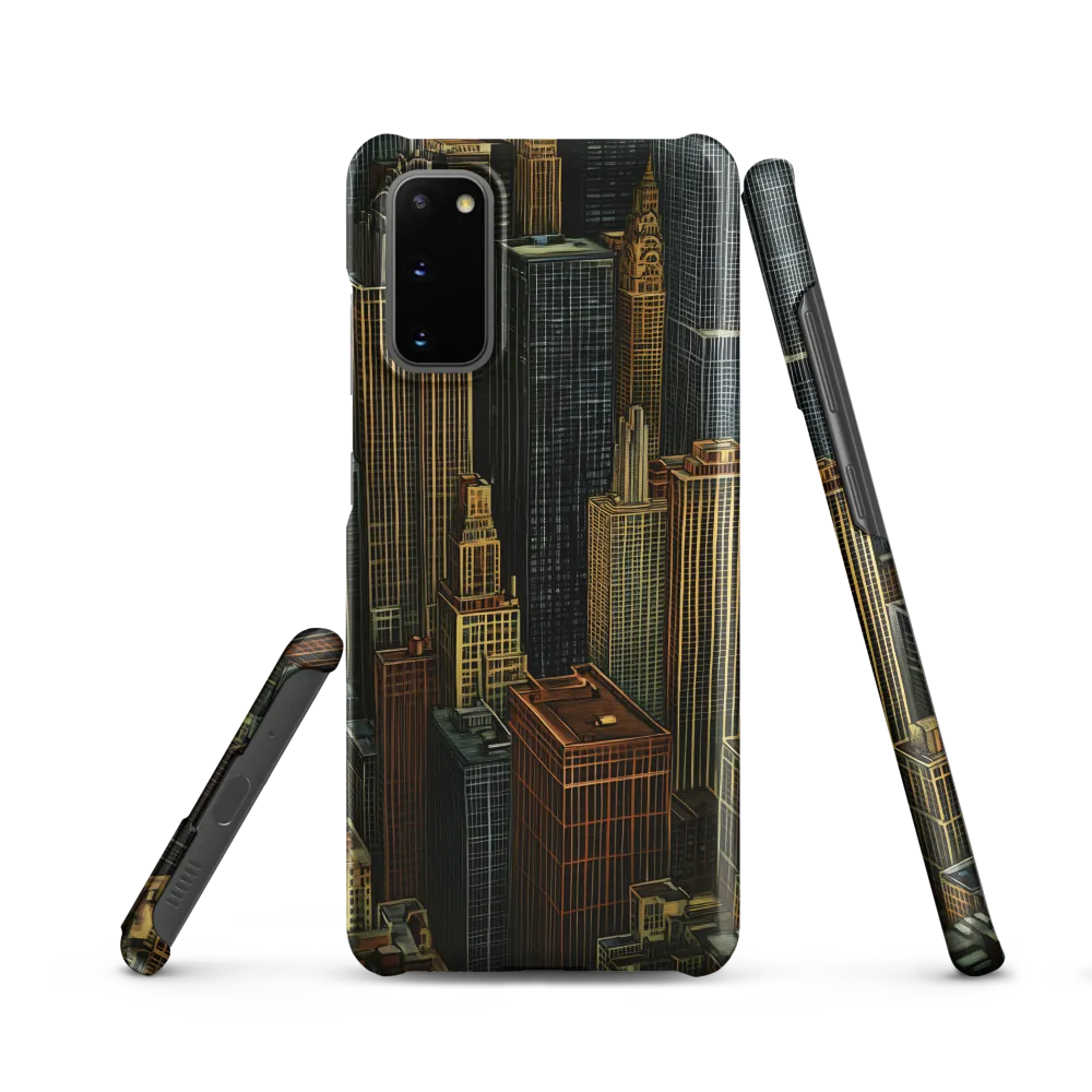 Urban Elegance: A Golden Cityscape