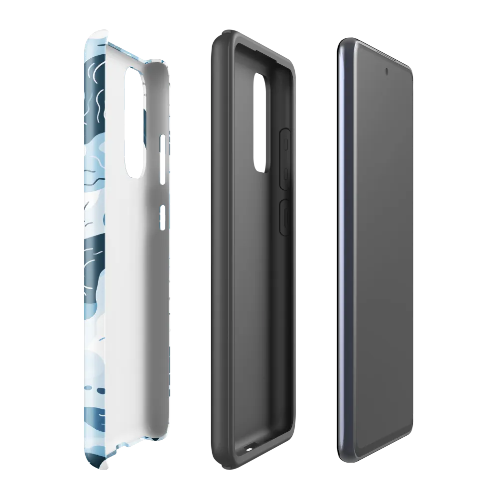 Flowing Waters: An Abstract Journey | Phone Case |  S20 FE | Tough Case | Glossy