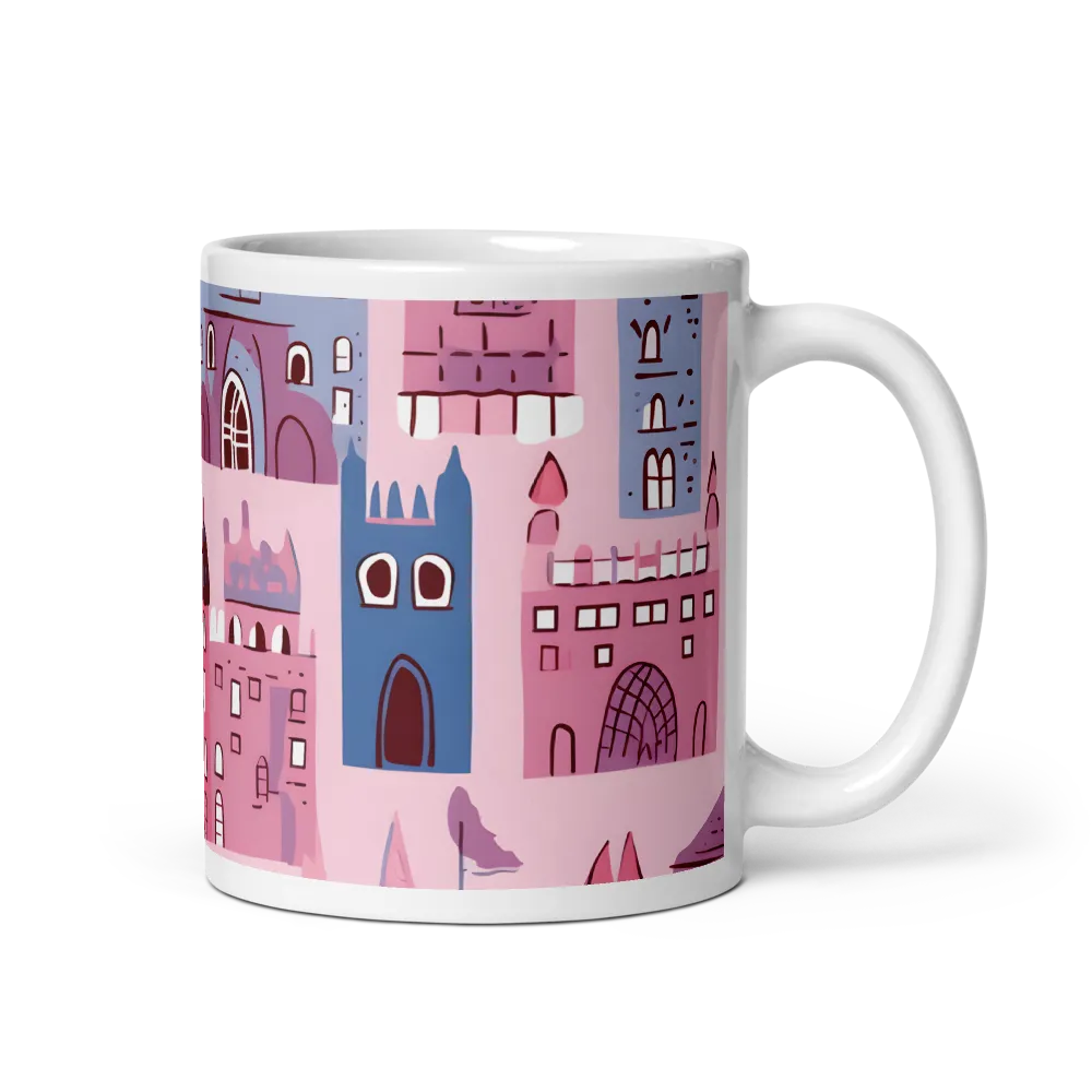 Whimsical Castles: A Playful Tapestry | Mugs | Multiple Sizes & Colors