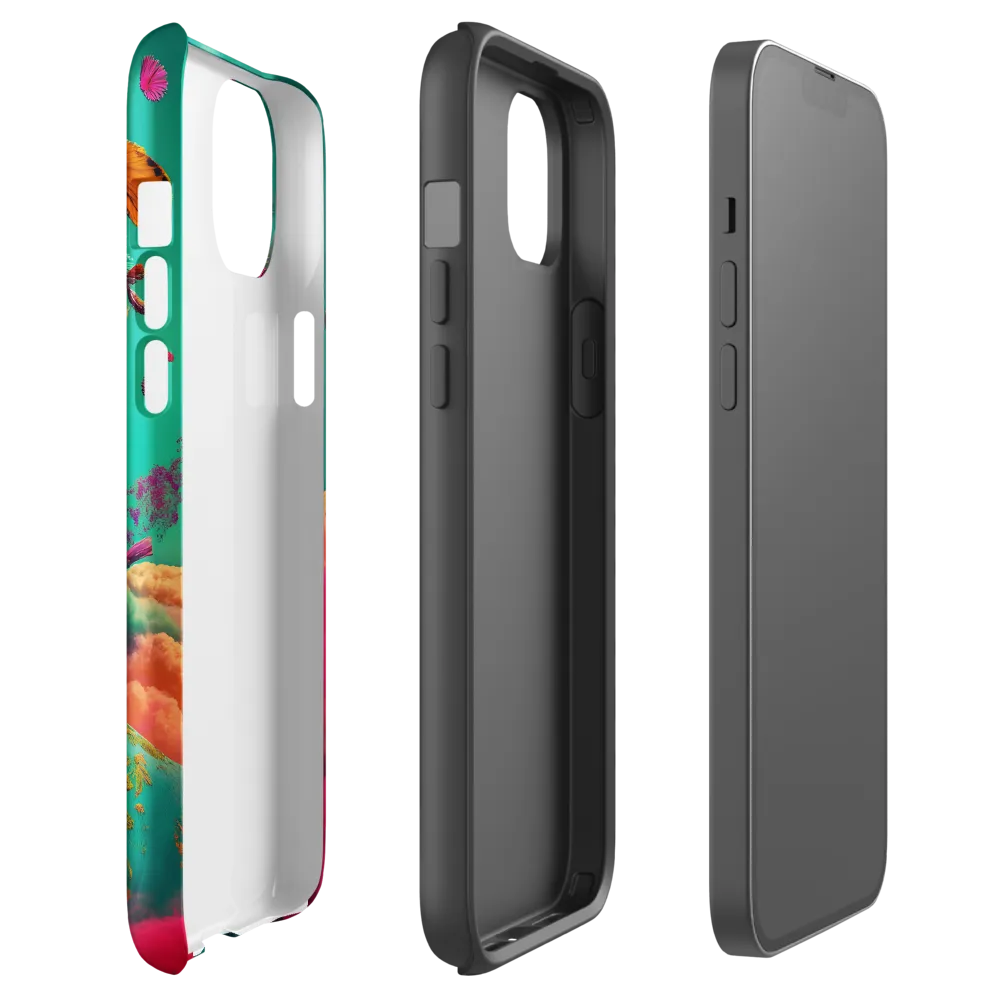 Ecstasy of Nature and Technology | Phone Case |  14 Plus | Tough Case | Glossy