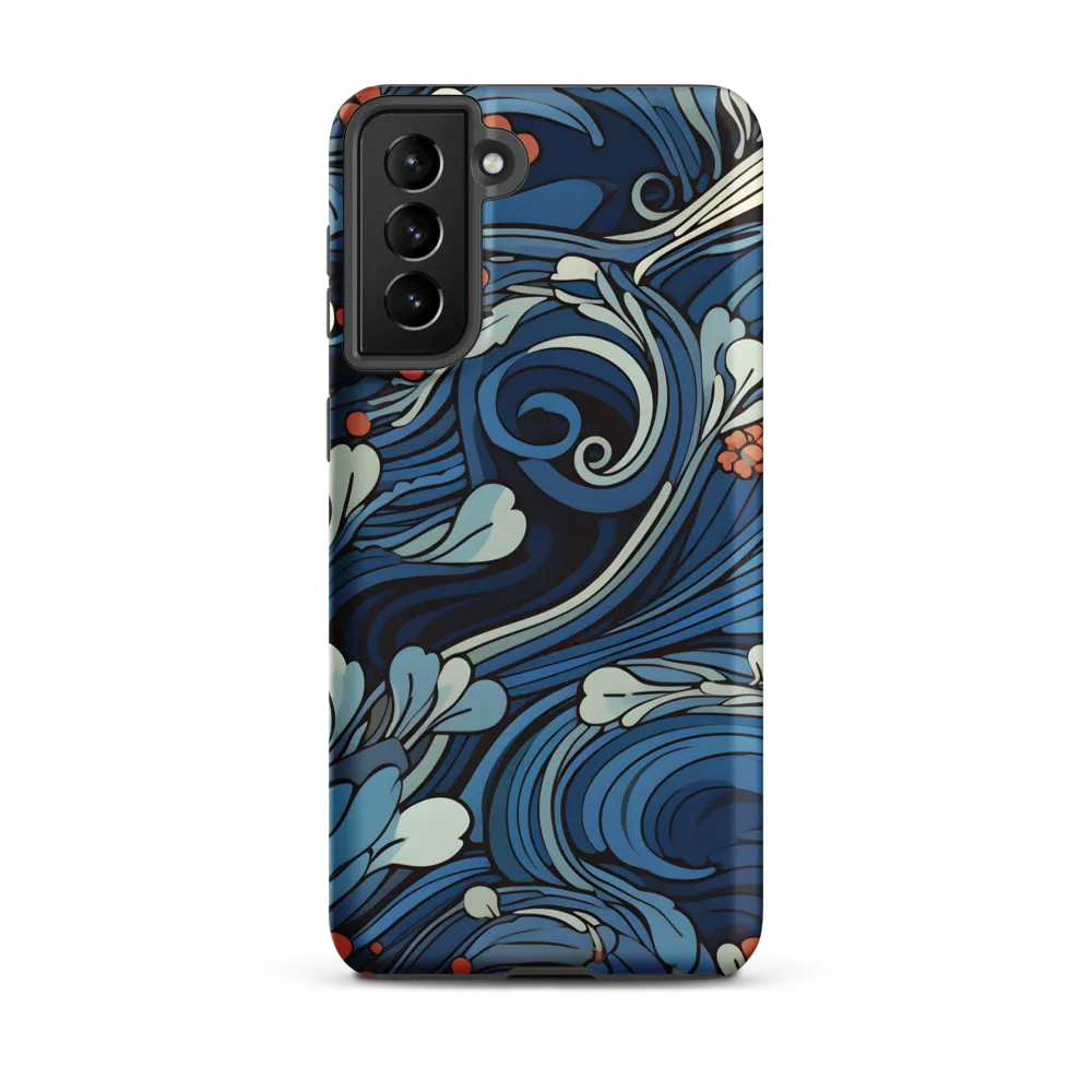 Nature's Elegance: An Oceanic Tapestry | Phone Case |  S21 Plus | Tough Case | Matte