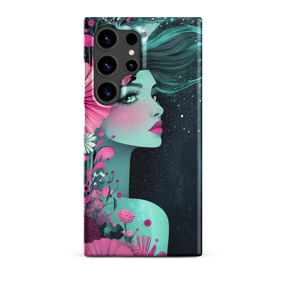 Floral Harmony: Portrait of Serenity