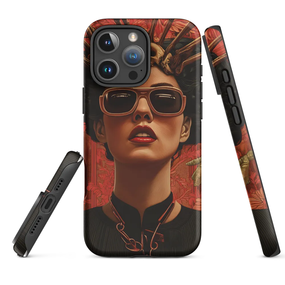 Crowned Rebellion | Phone Case |  16 Pro Max | Tough Case | Matte