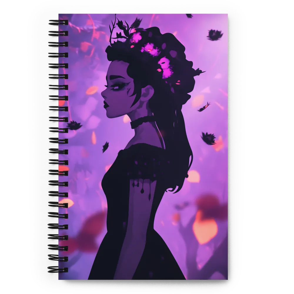 Whispers of Mystery | Spiral Notebook