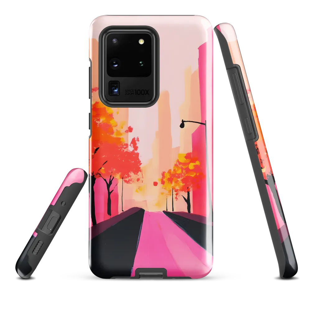 Autumn Serenity in the City | Phone Case |  S20 Ultra | Tough Case | Glossy