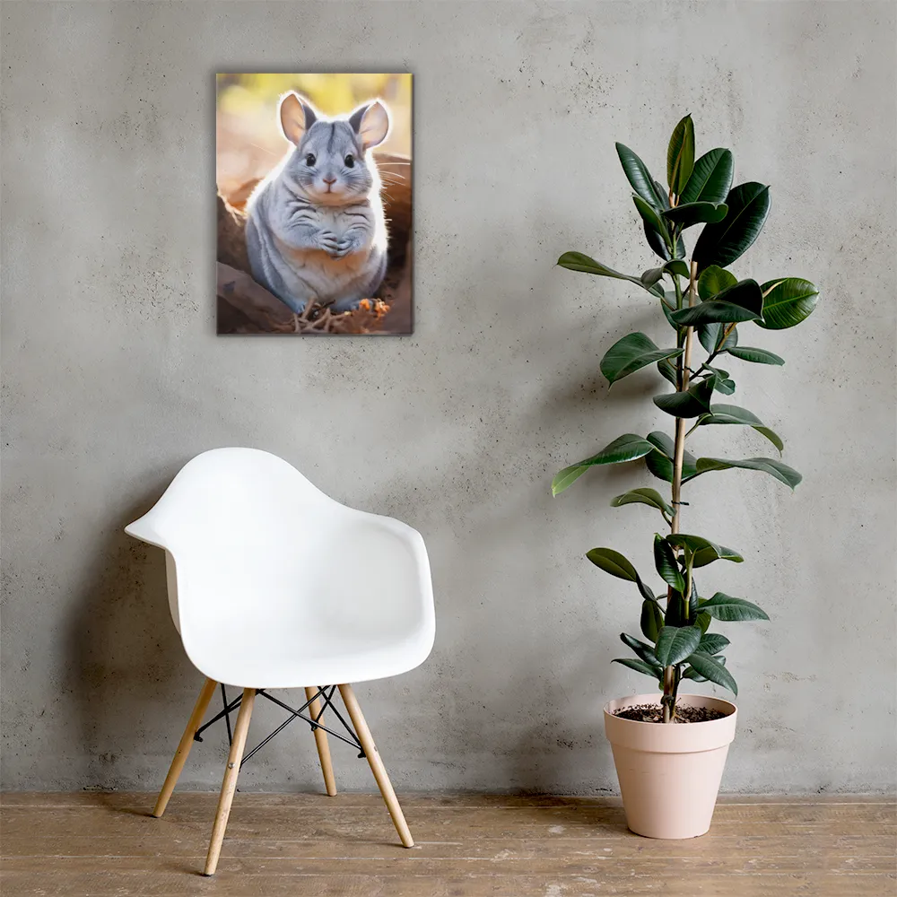 Gentle Whispers of Nature: The Chinchilla