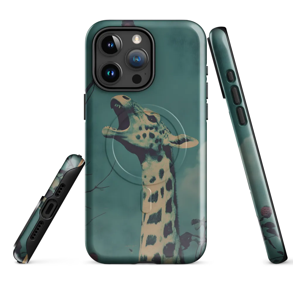 Whispers of the Tall: A Surreal Giraffe Encounter