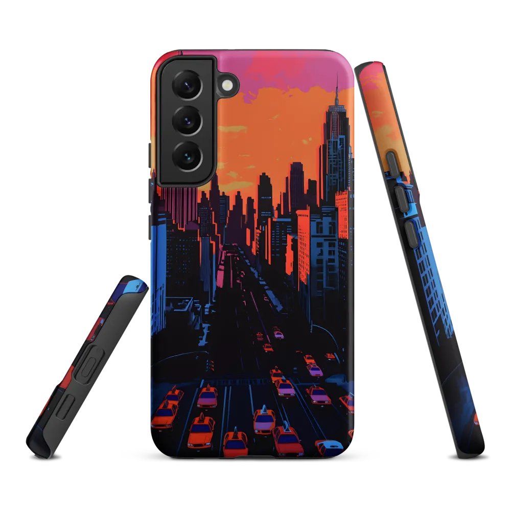 Sunset Over Skyscrapers
