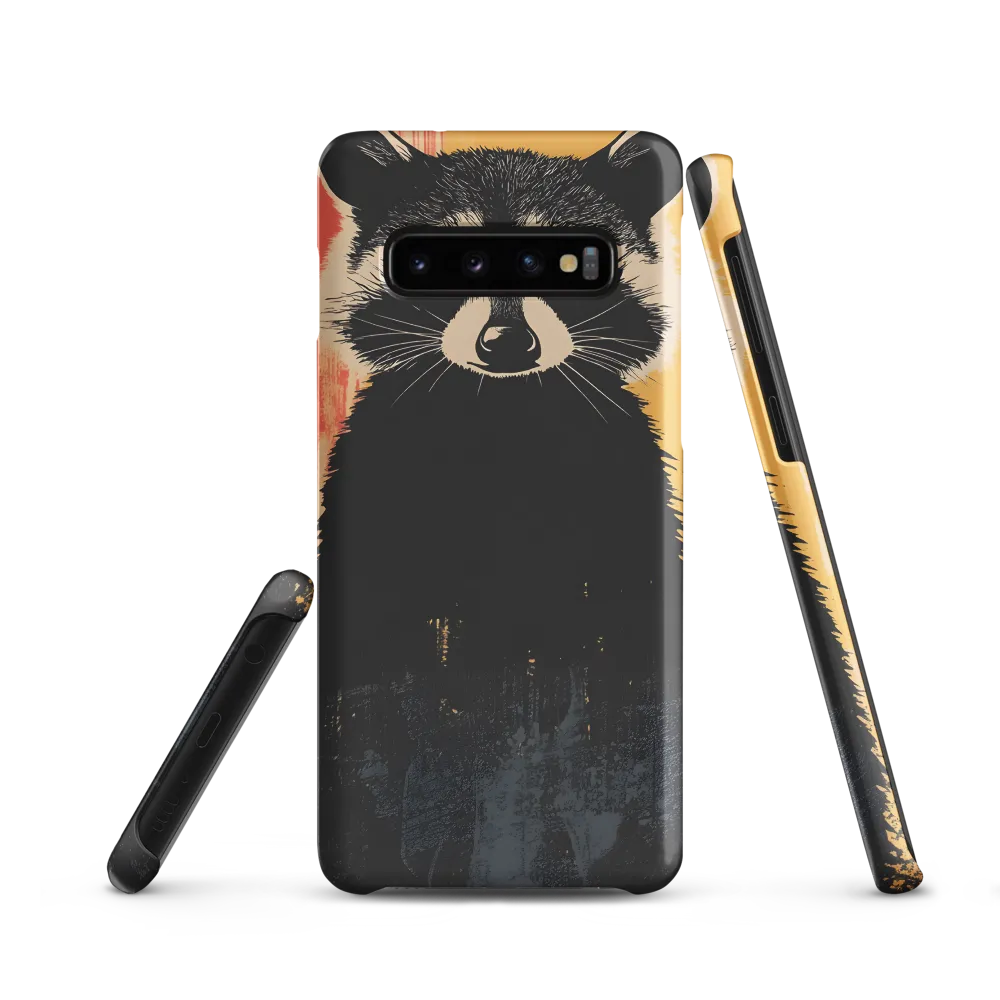 Whimsical Raccoon Portrait