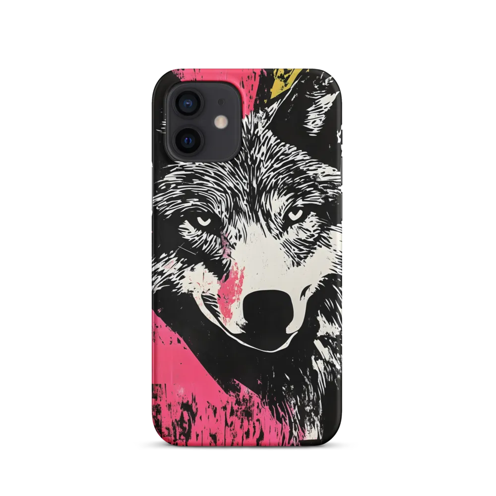 Intense Gaze of the Wolf