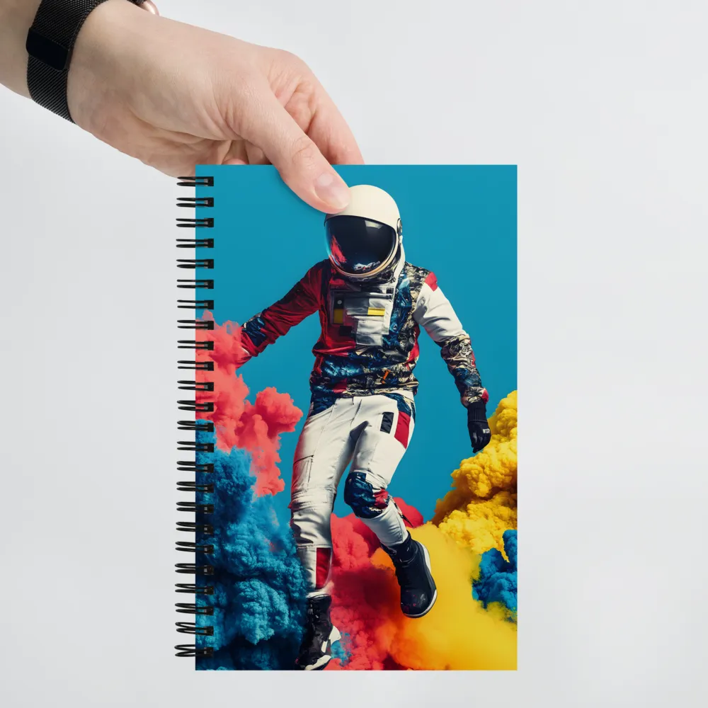 Brave New Worlds: An Astronaut's Journey | Spiral Notebook