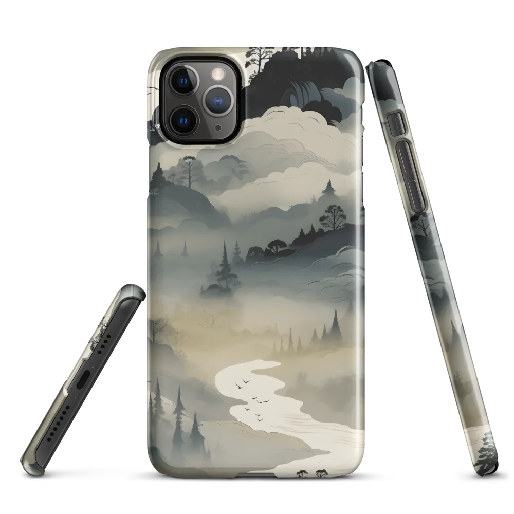 Whispers of the Misty Landscape | Phone Case |  11 Pro Max | Snap Case | Glossy