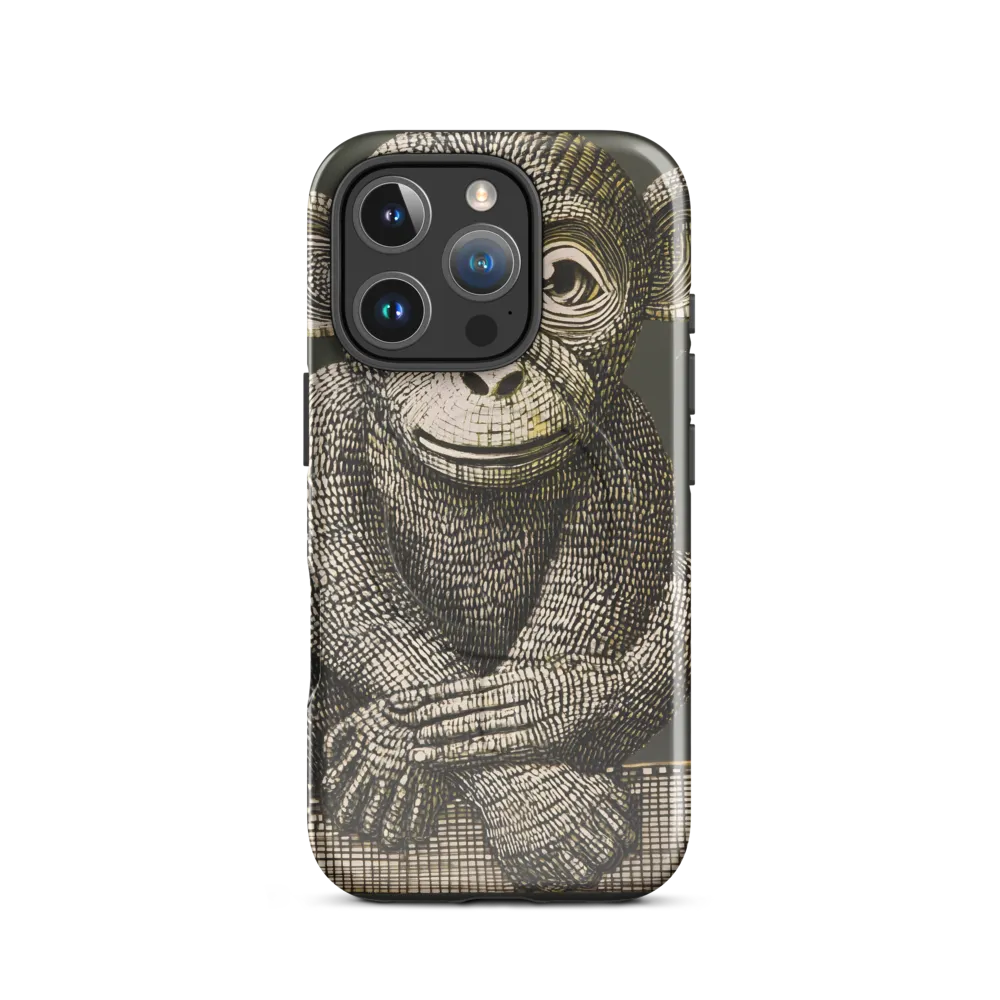 Intricate Primate Portrait