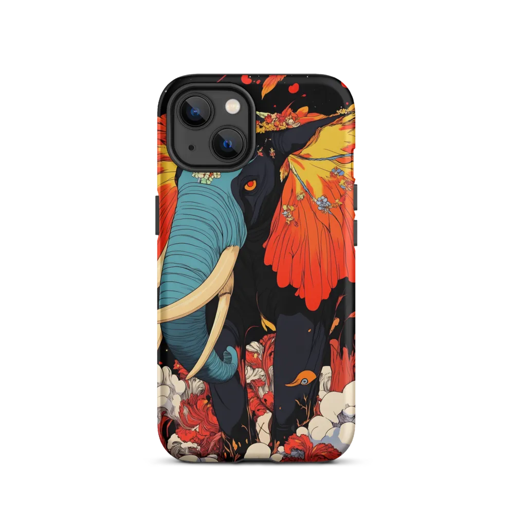 Majesty of the Floral Elephant | Phone Case |  13 | Tough Case | Matte
