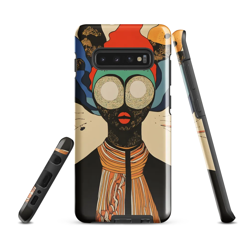 The Cosmic Portrait | Phone Case |  S10 Plus | Tough Case | Glossy