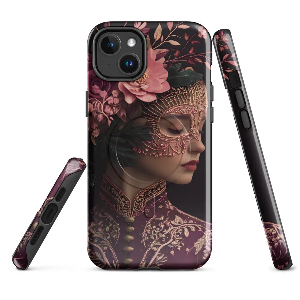 Whispers of Elegance | Phone Case |  14 Plus | MagSafe® Tough Case | Glossy