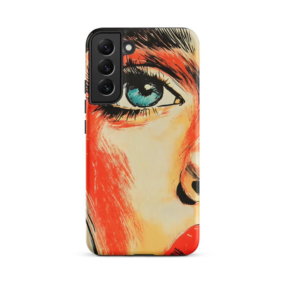 Intense Gaze: A Pop Art Portrait
