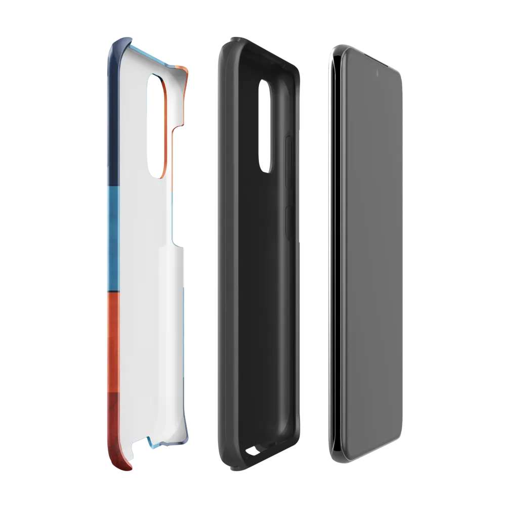 Geometric Harmony in Color | Phone Case |  S20 | Tough Case | Glossy