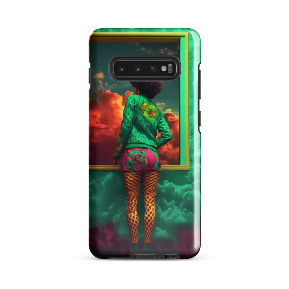 Gazing Through a Dream | Phone Case |  S10 Plus | Tough Case | Glossy