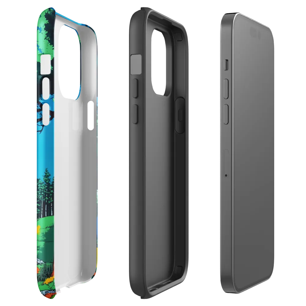 Serenity in Nature | Phone Case |  14 Pro Max | Tough Case | Glossy