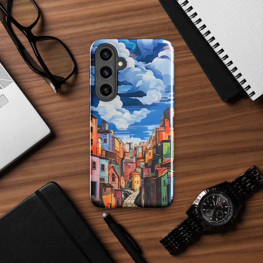 Whimsical Heights: A Vibrant Cityscape