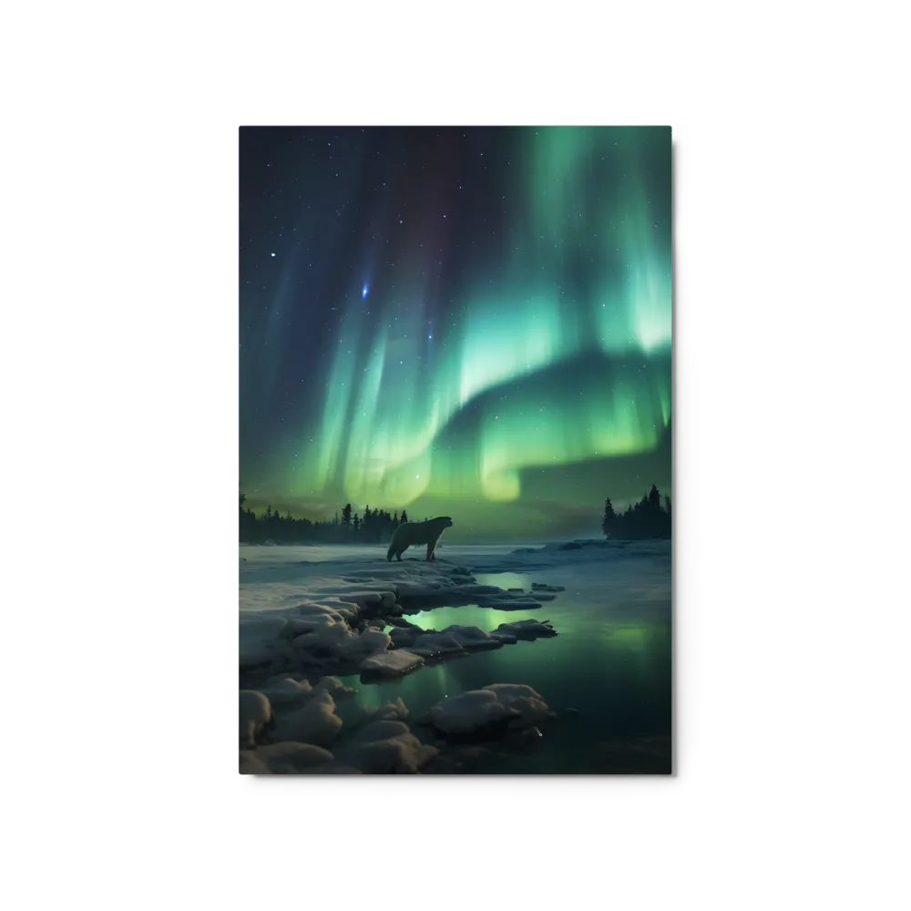Auroral Guardianship | Metal Print | 20″×30″