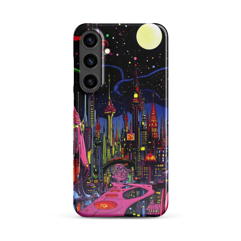 Neon Dreams of a Futuristic City