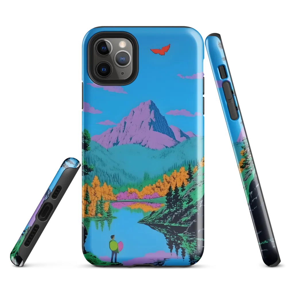 Whispers of Color: A Surreal Escape | Phone Case |  11 Pro Max | Tough Case | Glossy